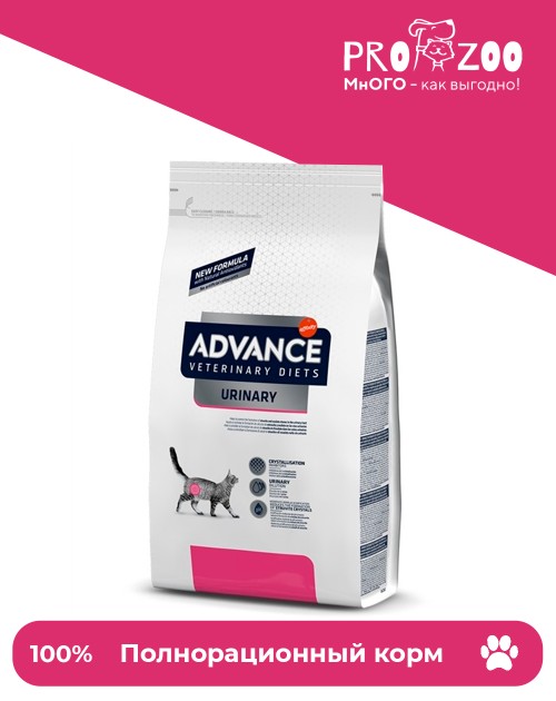 Advance VetDiet Urinary для кошек при мочекаменной болезни, курица Advance VetDiet Urinary для кошек при мочекаменной болезни, курица