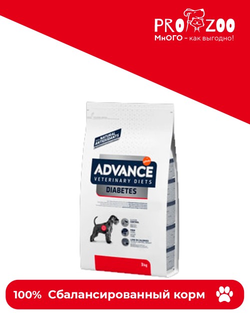 Advance VetDiet DIABETES для собак с проблемами ЖКТ Advance VetDiet DIABETES для собак с проблемами ЖКТ