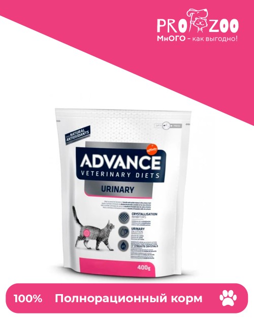 Advance VetDiet Urinary для кошек при мочекаменной болезни, курица