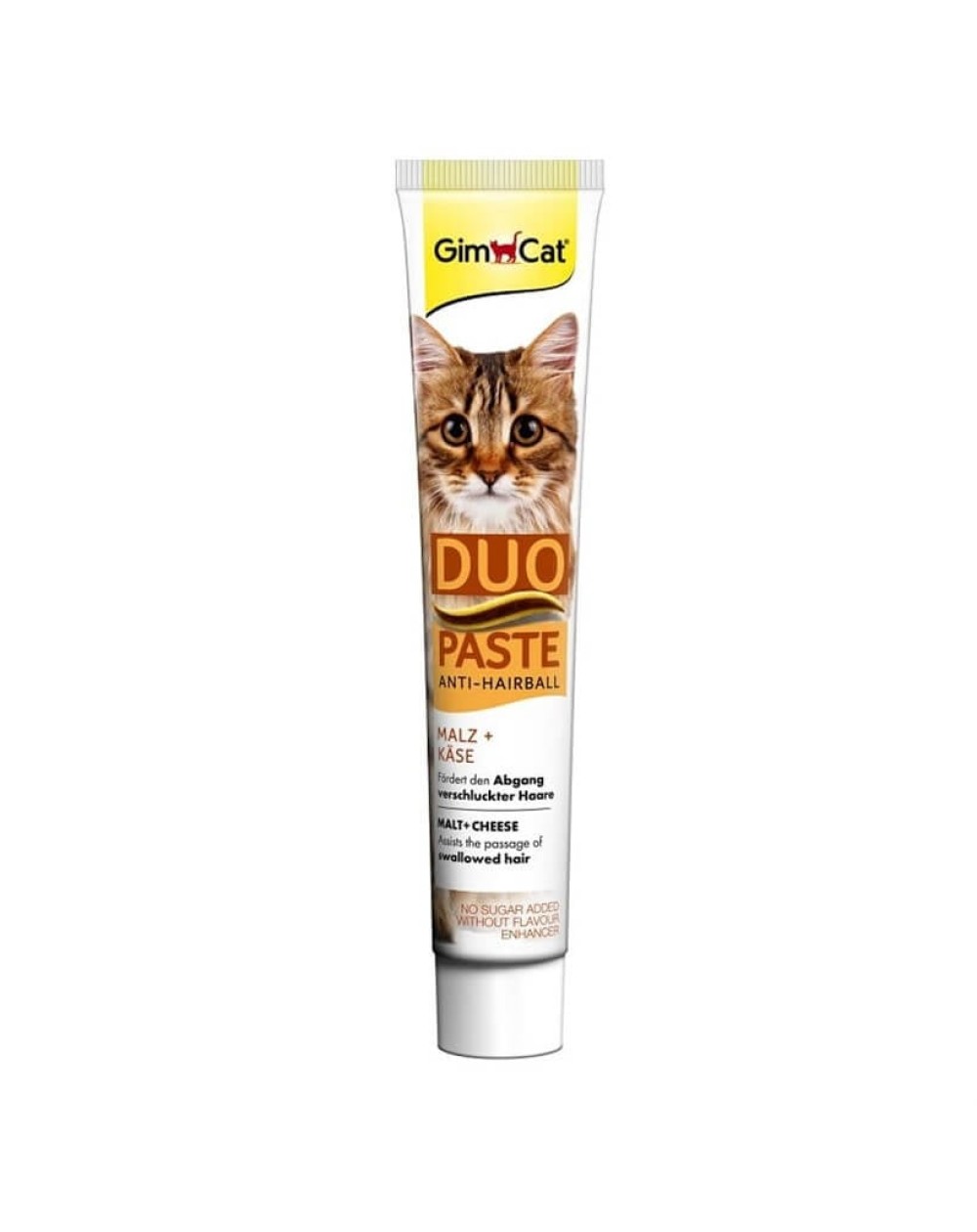 Паста GIMCAT ANTIHAIRBALL DUO PASTE с эффектом выведения шерсти, сыр и солод Паста GIMCAT ANTIHAIRBALL DUO PASTE с эффектом выведения шерсти, сыр и солод