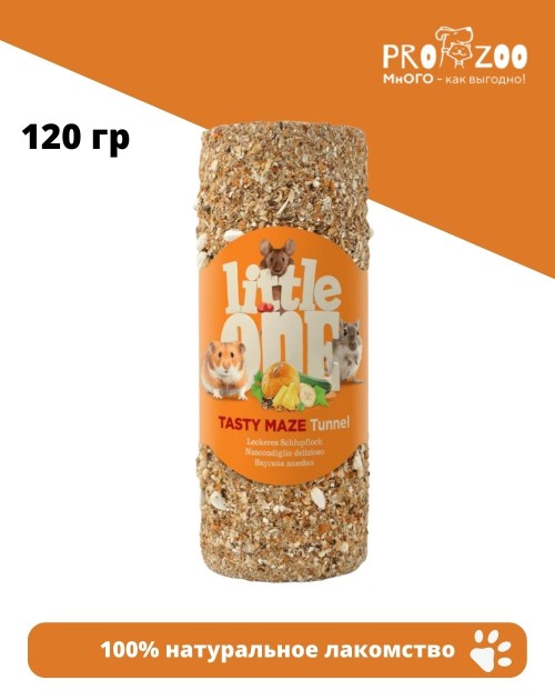 Лакомство Little One Малый травяной туннель для грызунов