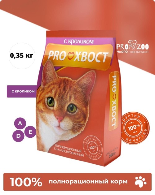 ProХвост для кошек, кролик
