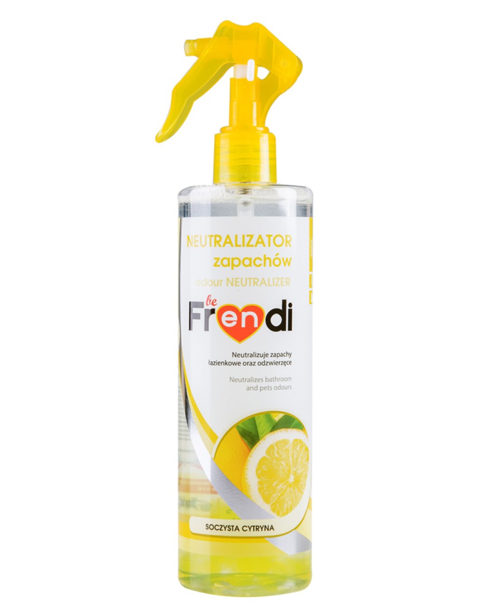 предпросмотр Нейтрализатор запаха be Frendi, сочный лимон, 400 мл 2