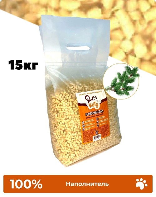 Наполнитель КОТУ древесный, хвойный