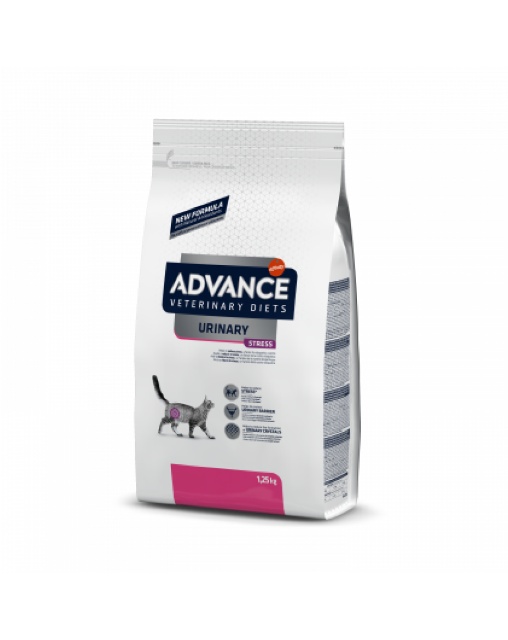 предпросмотр Сухой корм Advance VetDiet Stress для кошек при мочекаменной болезни и стрессе, 7,5 кг 2