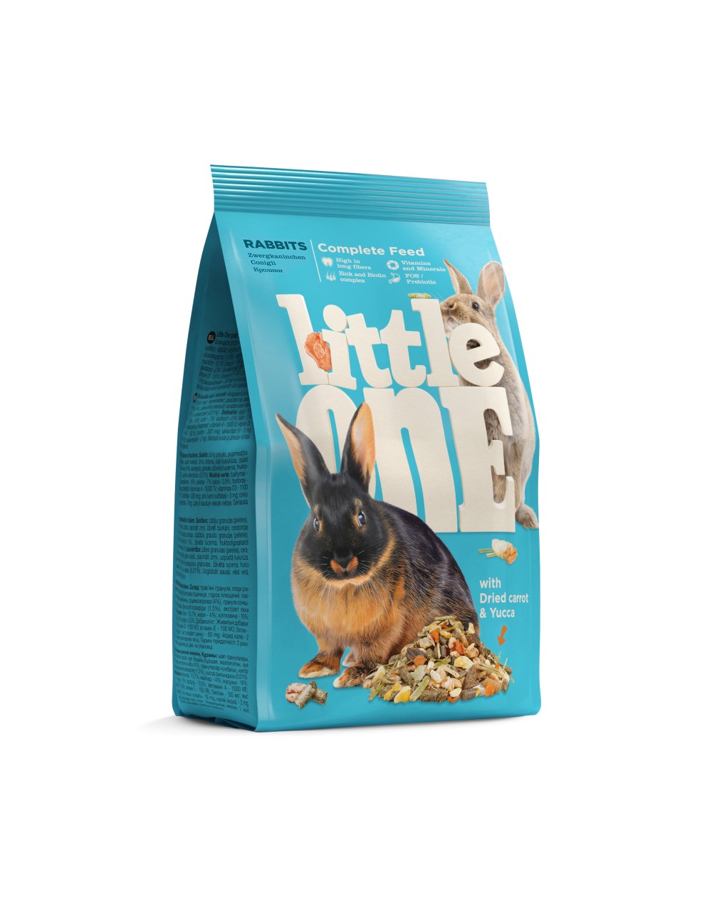 предпросмотр Корм Little One для кроликов, 0,9 кг 2