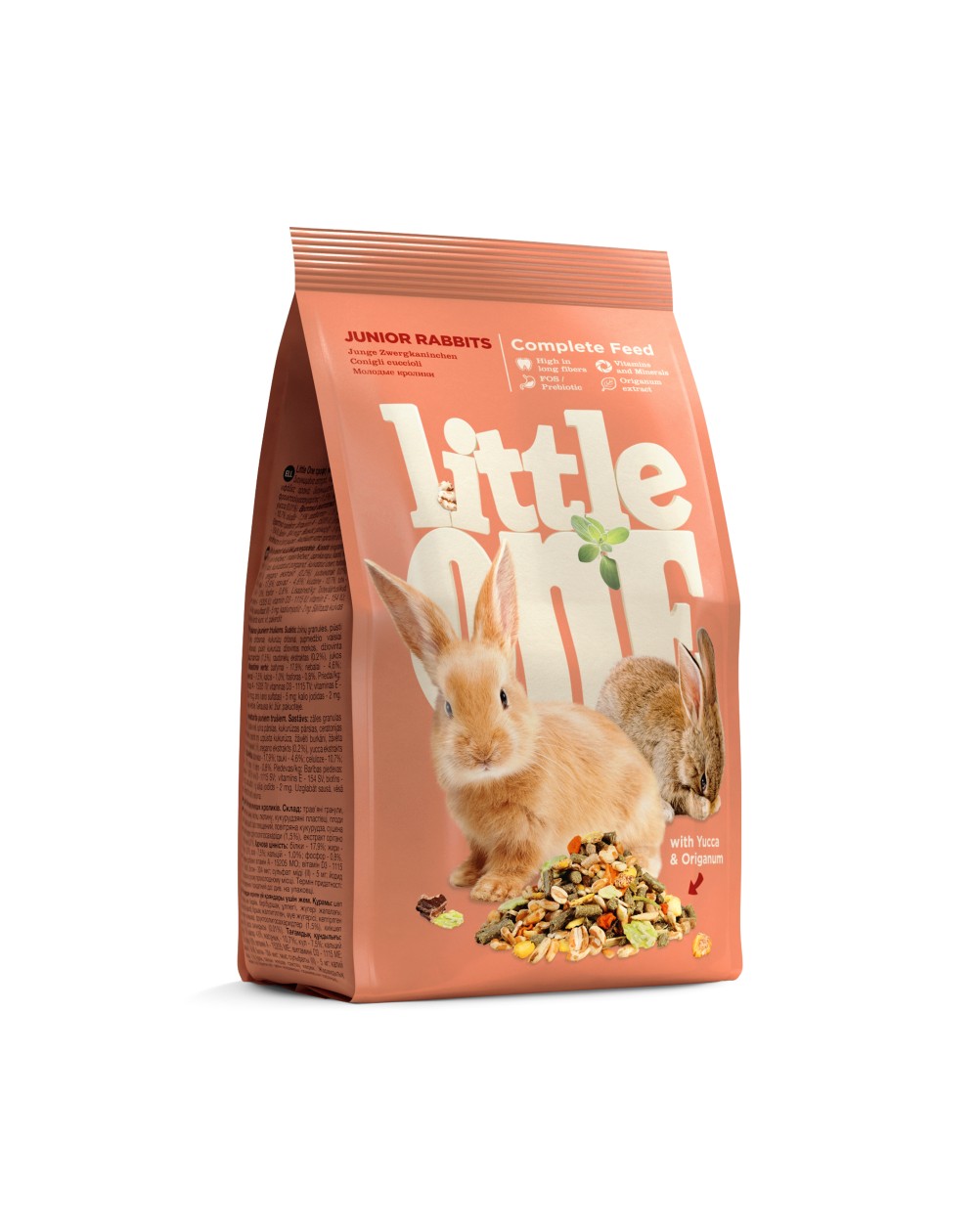предпросмотр Корм Little One для молодых кроликов, 0,4 кг 2