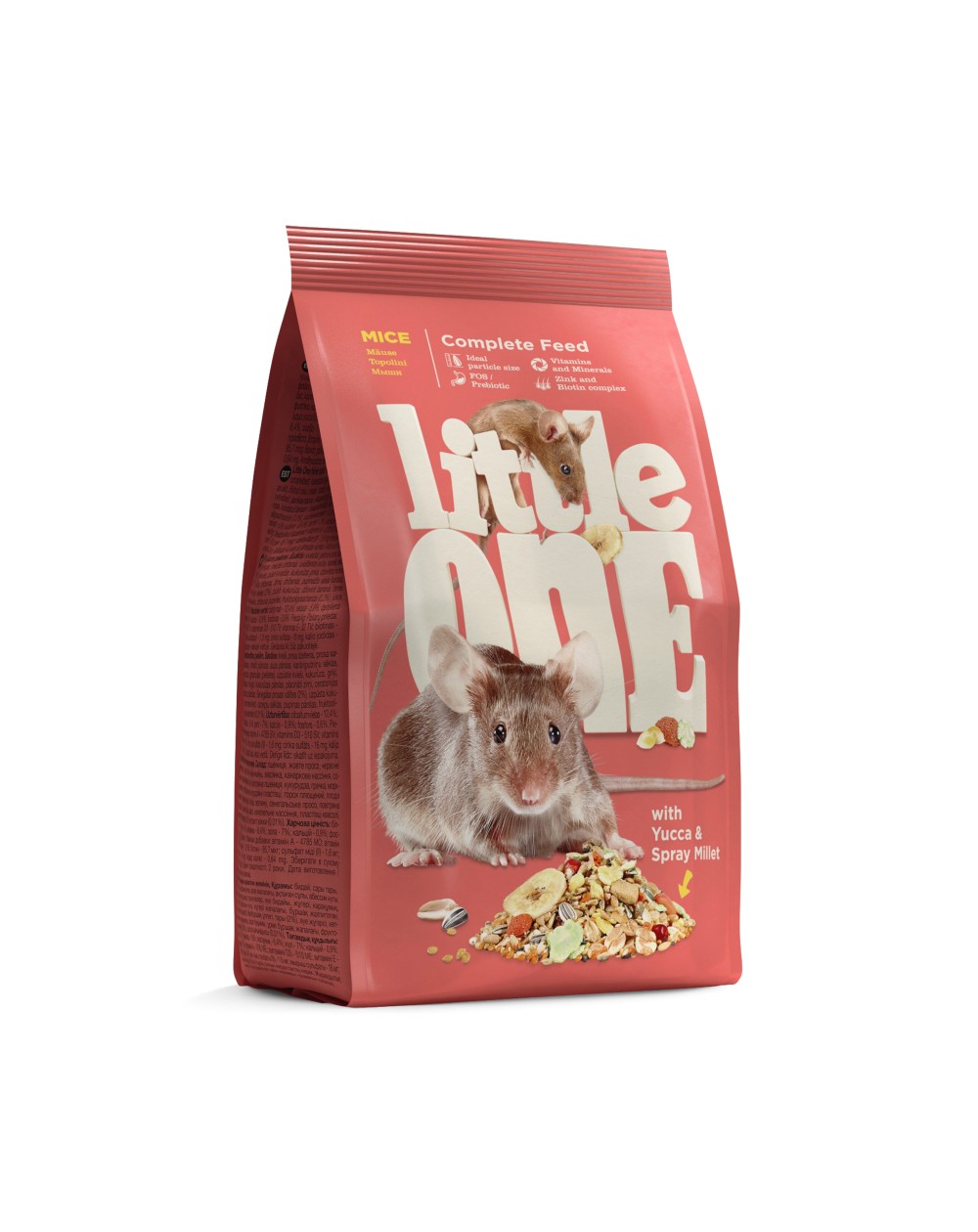 предпросмотр Корм Little One для мышей, 0,4 кг 2