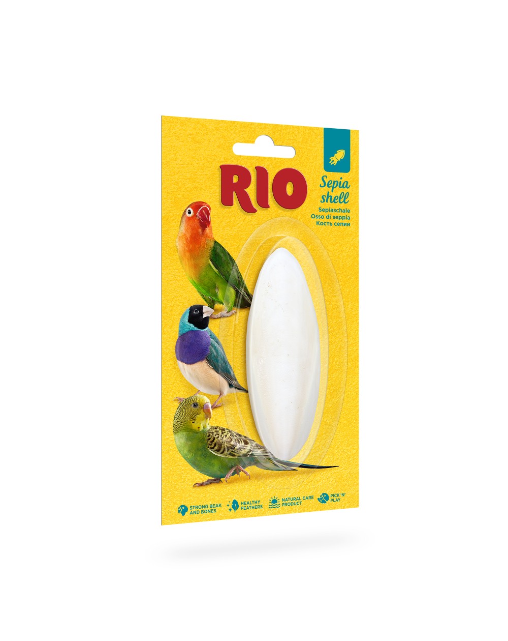 предпросмотр Кость сепии RIO для птиц, 1 шт  2