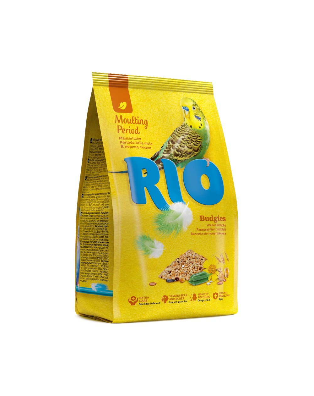 предпросмотр Корм RIO рацион в период линьки для волнистых попугайчиков, 0,5 кг 2