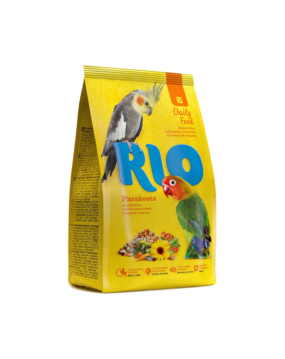 предпросмотр Корм RIO для средних попугаев, 0,5 кг 2