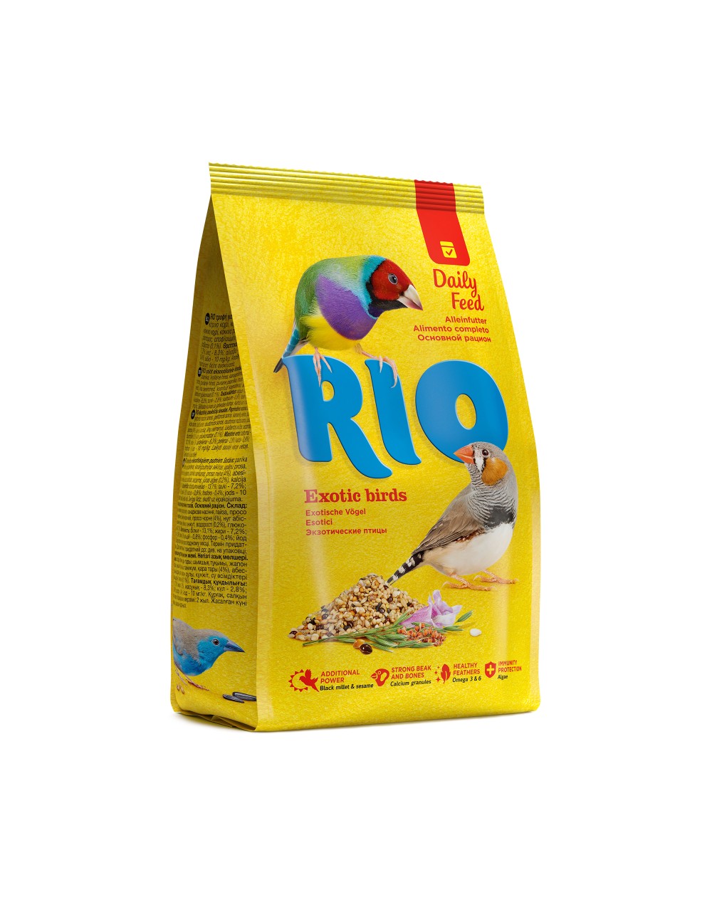 предпросмотр Корм RIO для экзотических птиц, 0,5 кг 2