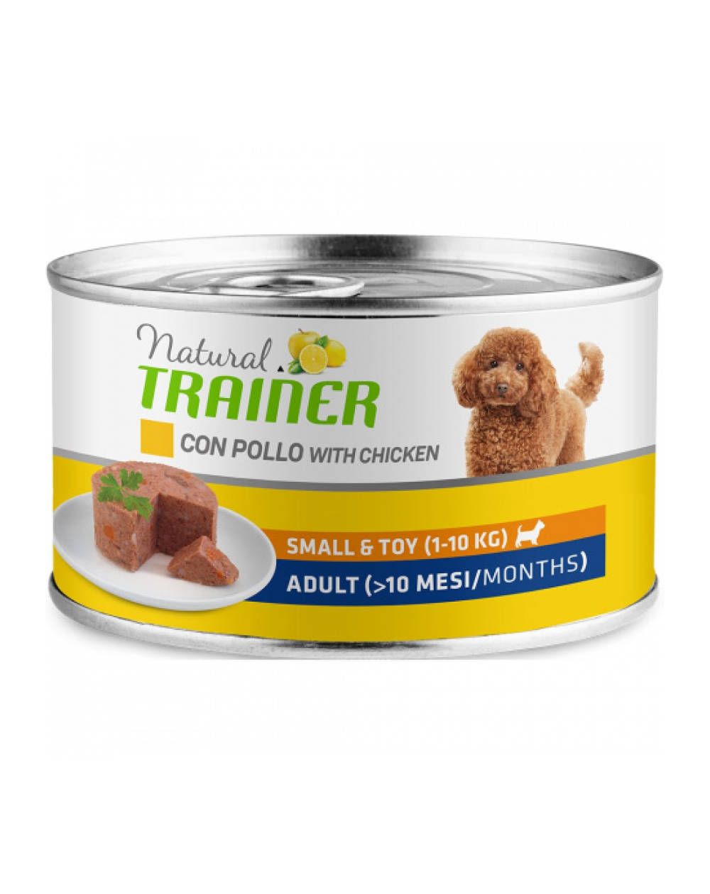 предпросмотр Корм Natural Trainer консерва для собак мелких пород, курица, 0,15 кг 2