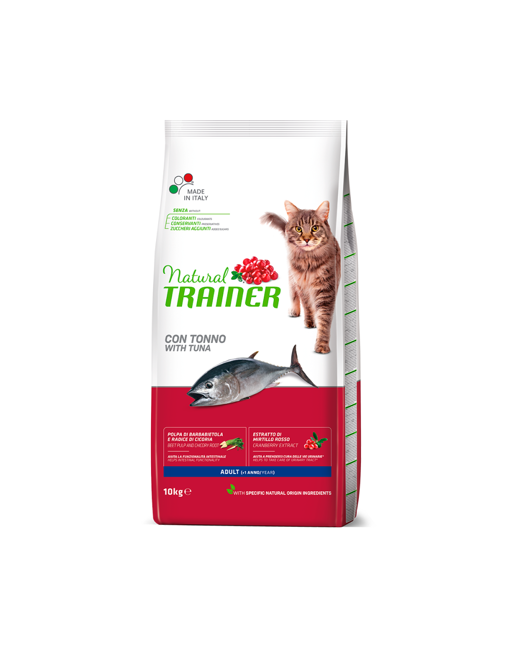 предпросмотр Сухой корм Natural Trainer для кошек, тунец, 1,5 кг 2