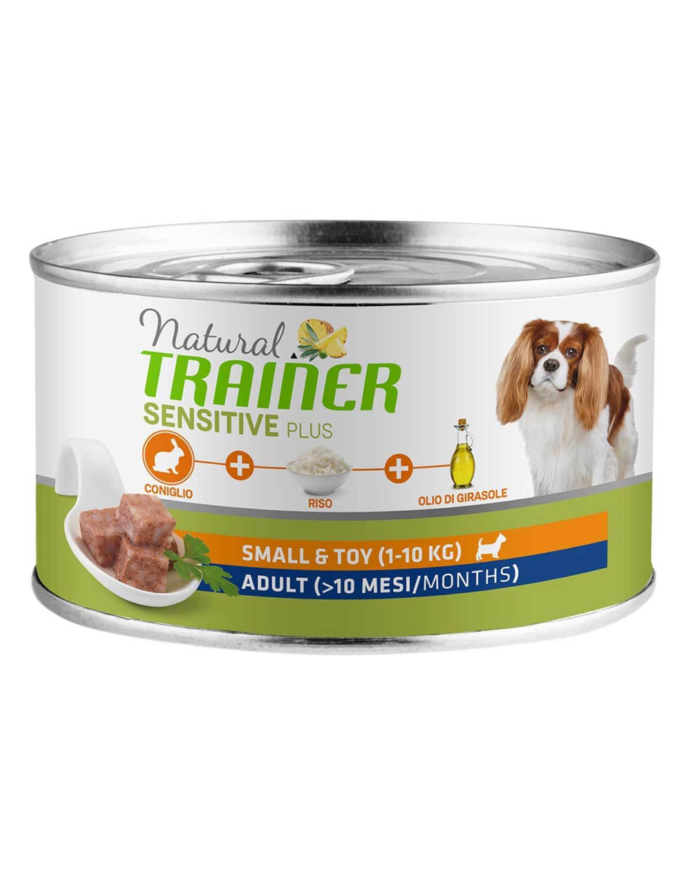 предпросмотр Корм Natural Trainer консерва для собак мелких пород, конина, 1,80 кг 2