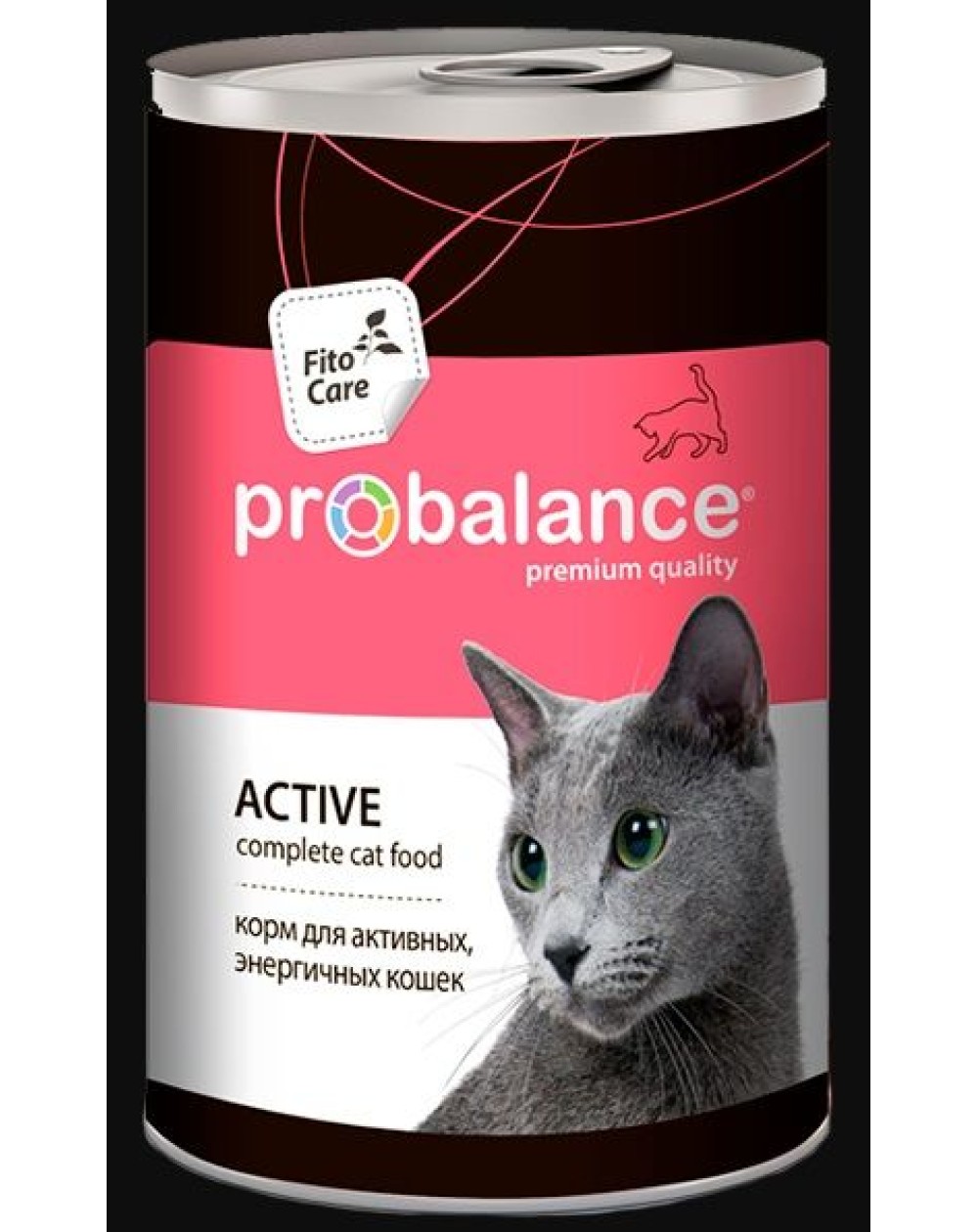 предпросмотр Корм ProBalance Active консерва для активных кошек, курица, 0,415 кг 2