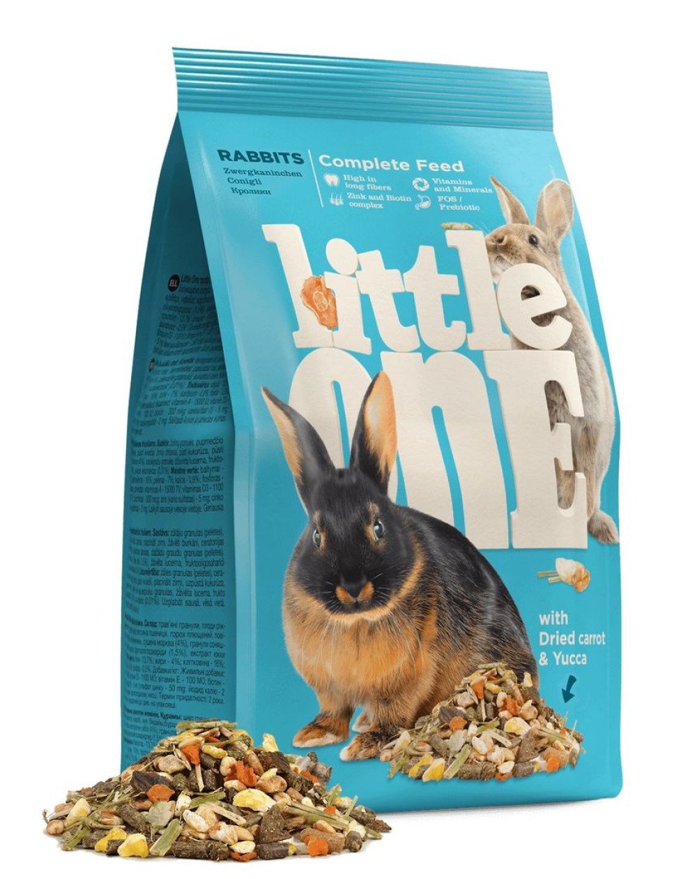 предпросмотр Корм Little One для кроликов, 15 кг 2