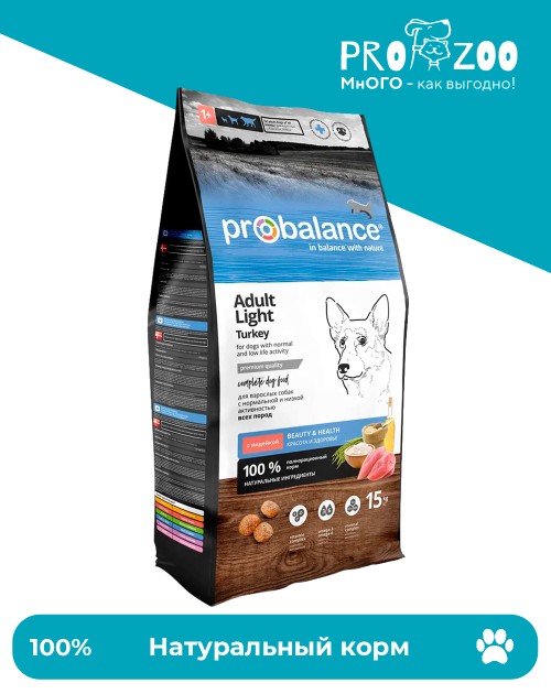 ProBalance Adult Light Turkey для собак, индейка ProBalance Adult Light Turkey для собак, индейка