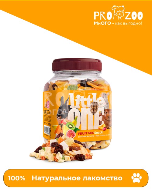 Little One Фруктовая смесь. Лакомство для всех видов грызунов